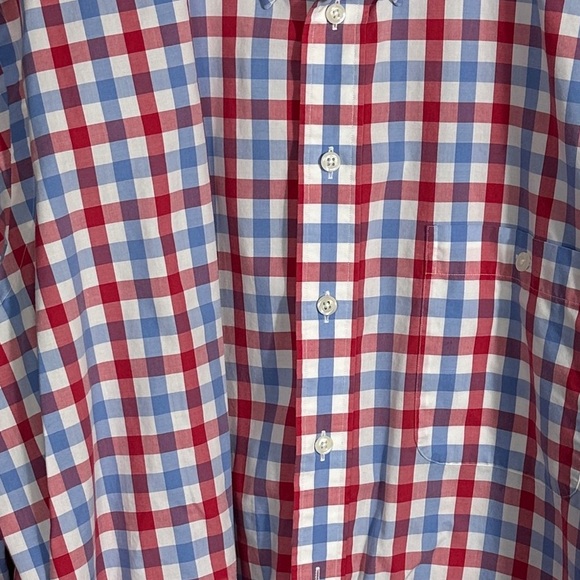 Paul Fredrick Performance Cotton Sport Shirt, XXLT, cotton, spring - Picture 6 of 8